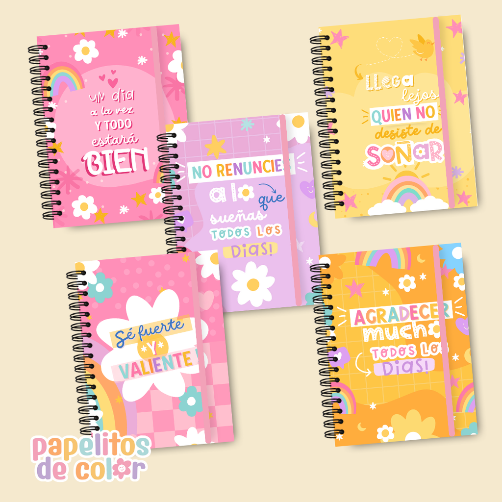 Pack 28 Portadas Agendas – Kit 4