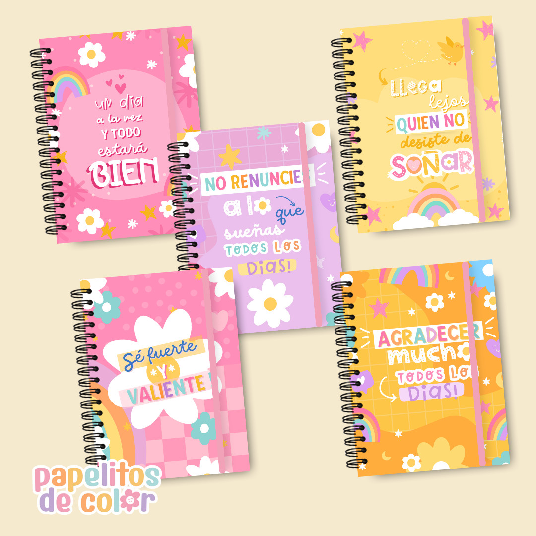 Pack 28 Portadas Agendas – Kit 4