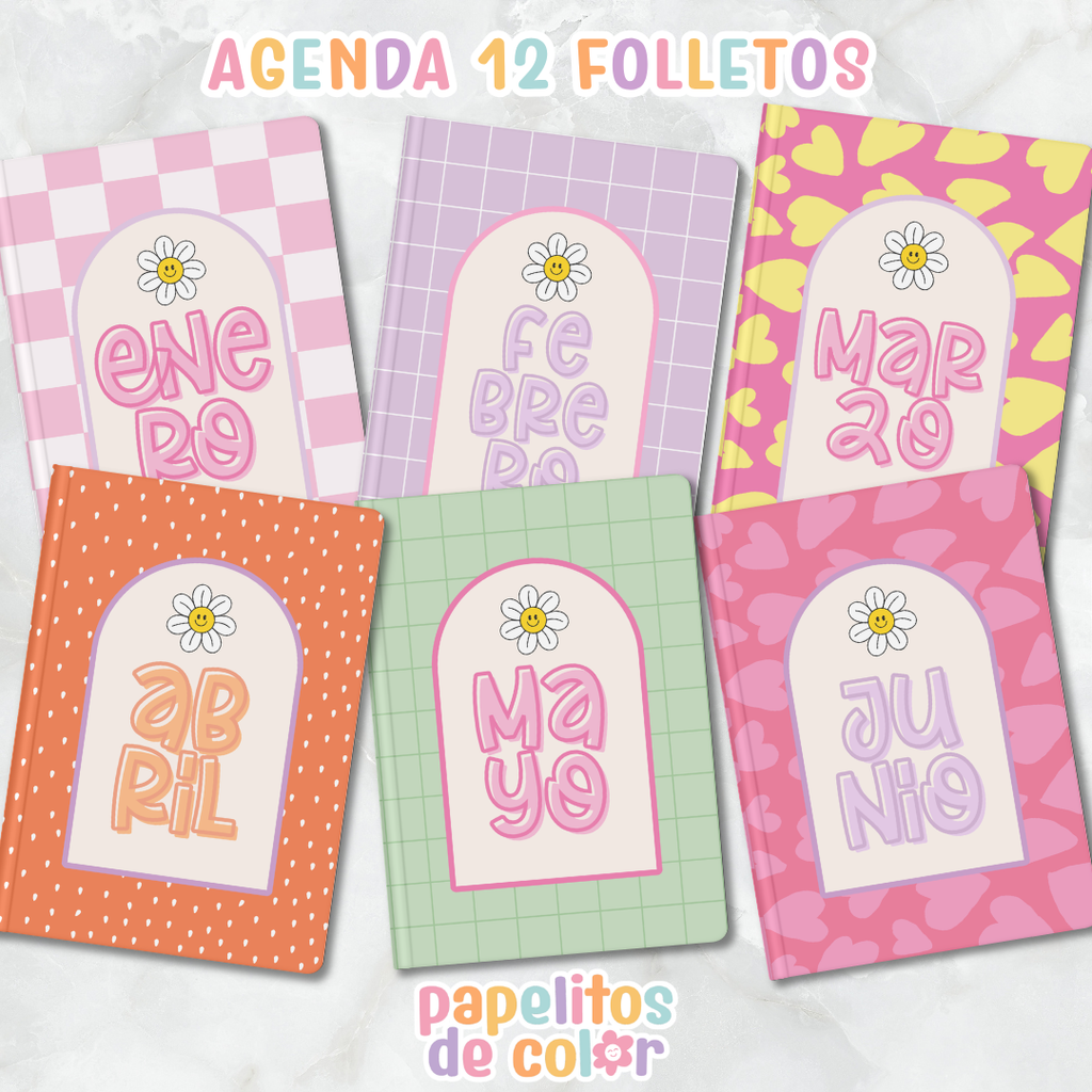 🌷 Agenda Delicada – Estilo Folleto 2027 🌷