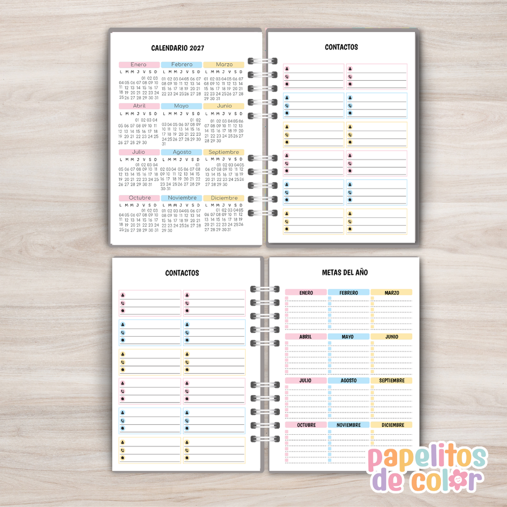 😊 Agenda Smile Diaria 2027  ✨