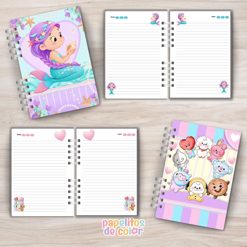 ✨ Cuadernos Animados Vol. 6 📒💖