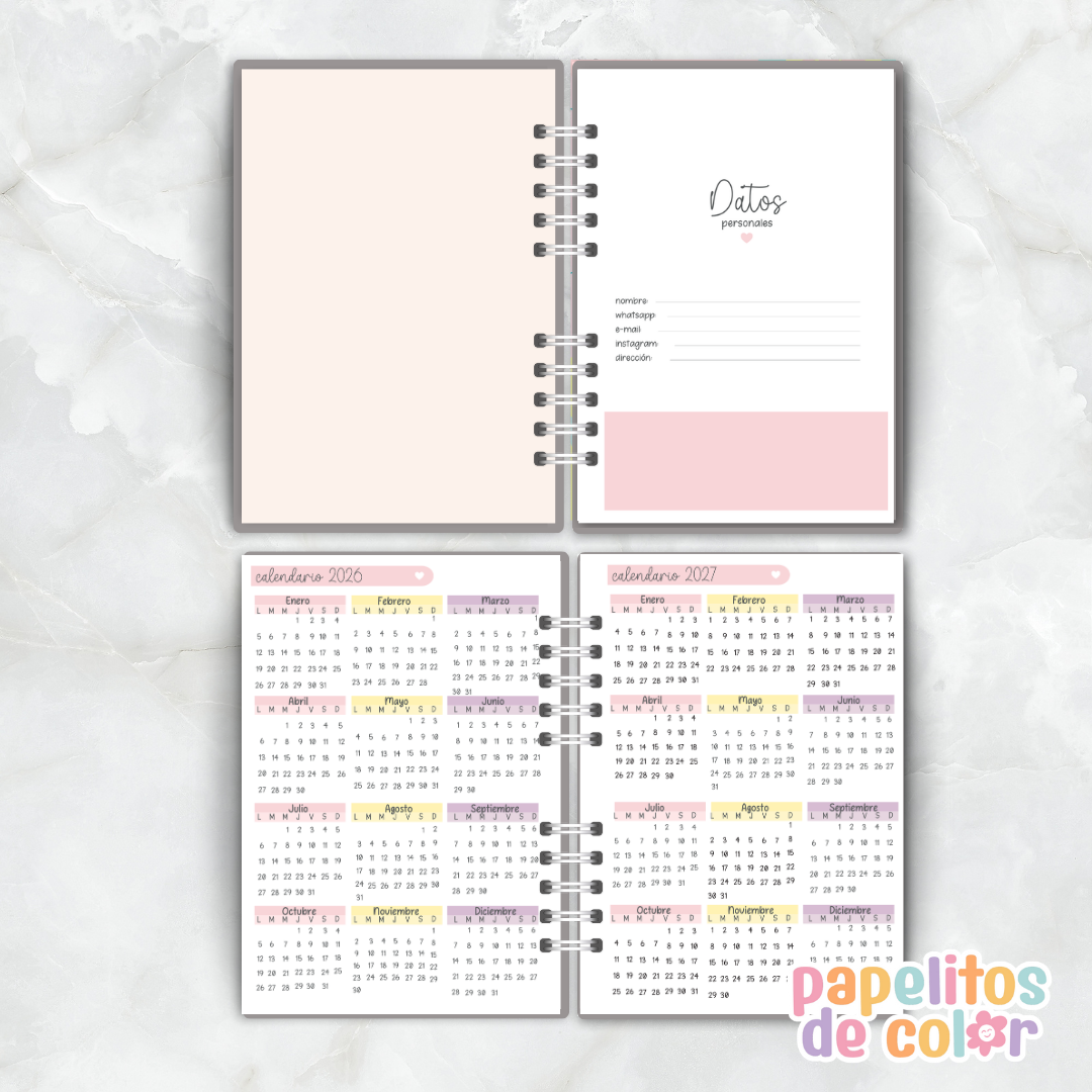 Agenda Only You 2026 ❤️✨