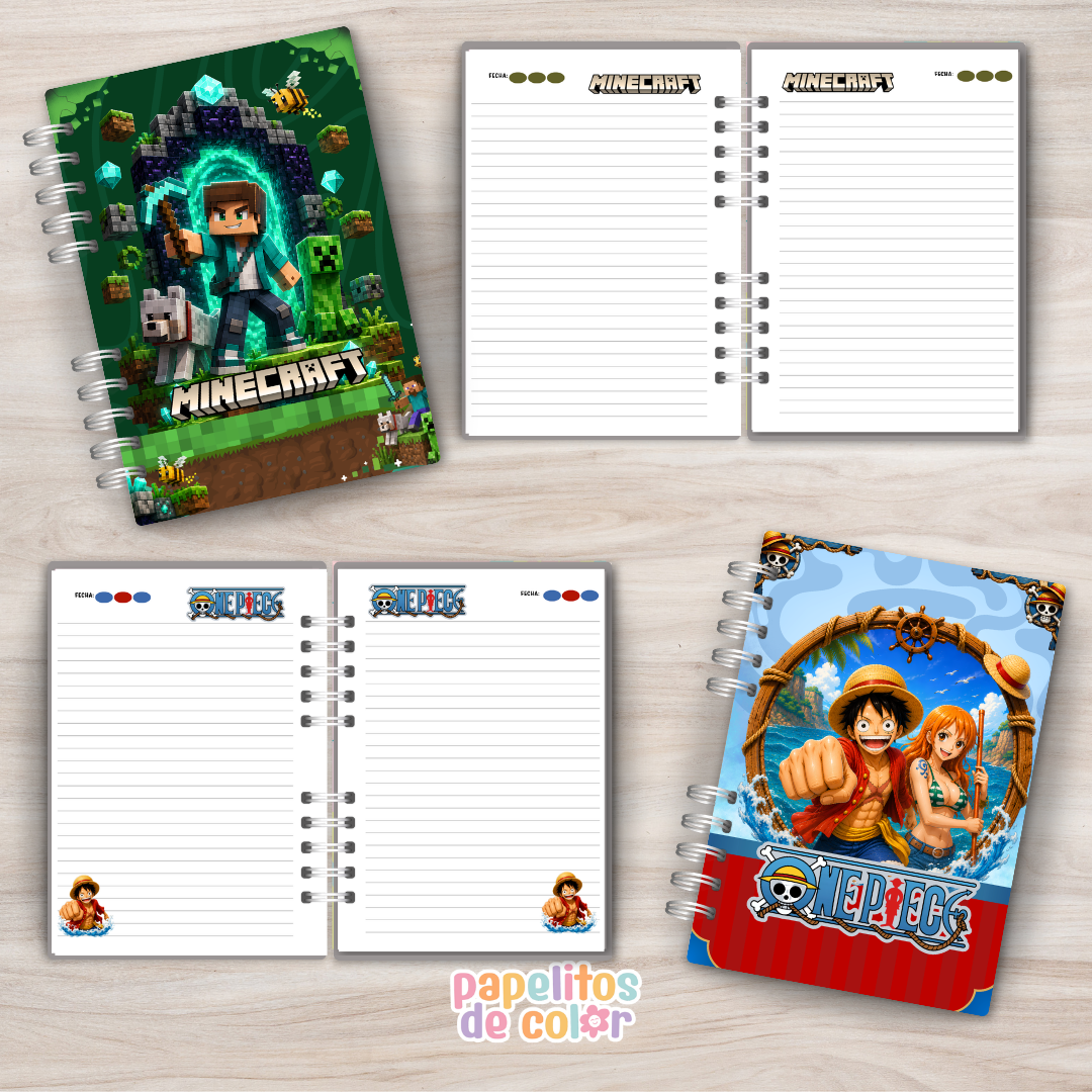 ✨ Cuadernos Animados Vol. 2 📒💖