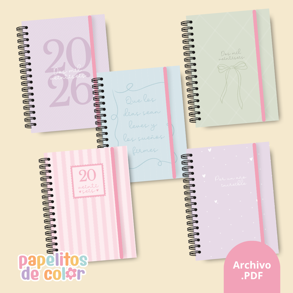 ✨ Pack de 26 Portadas – Kit 14