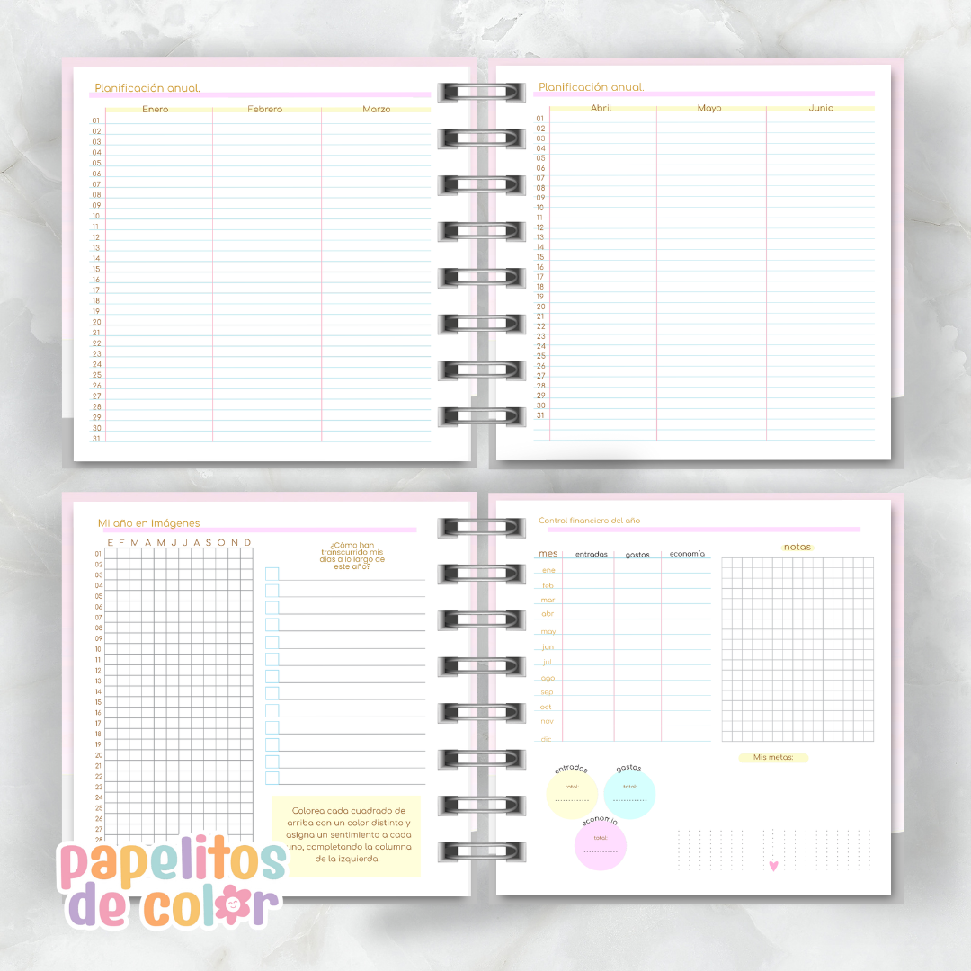 Agenda Comforta 15 x 15 cm 2026 ✨