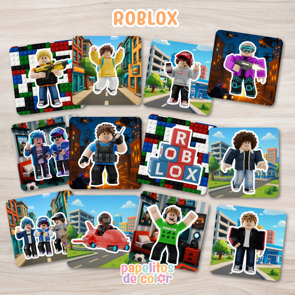 🎨 Pack Memotest Personajes🧩