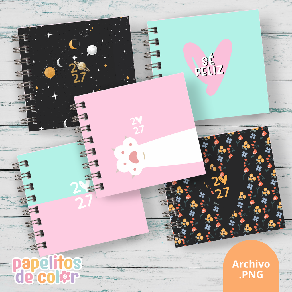 ✨📒 Pack de 17 Portadas – Kit 34 ✨💖
