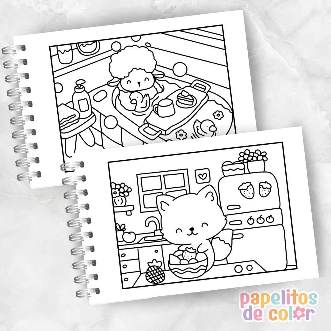 🎨 Libro para Pintar de Ternuritas 🧸🌸💖