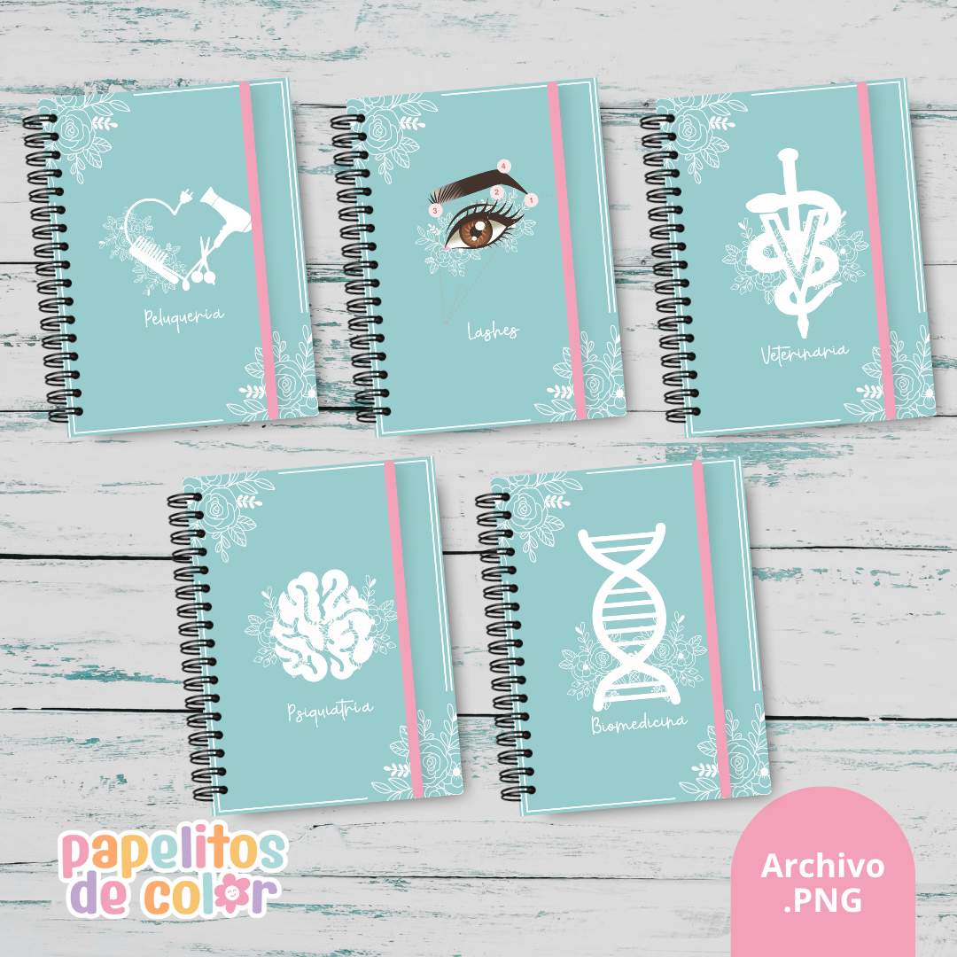 ✨ Pack de Portadas Profesiones Vol. 4 💼
