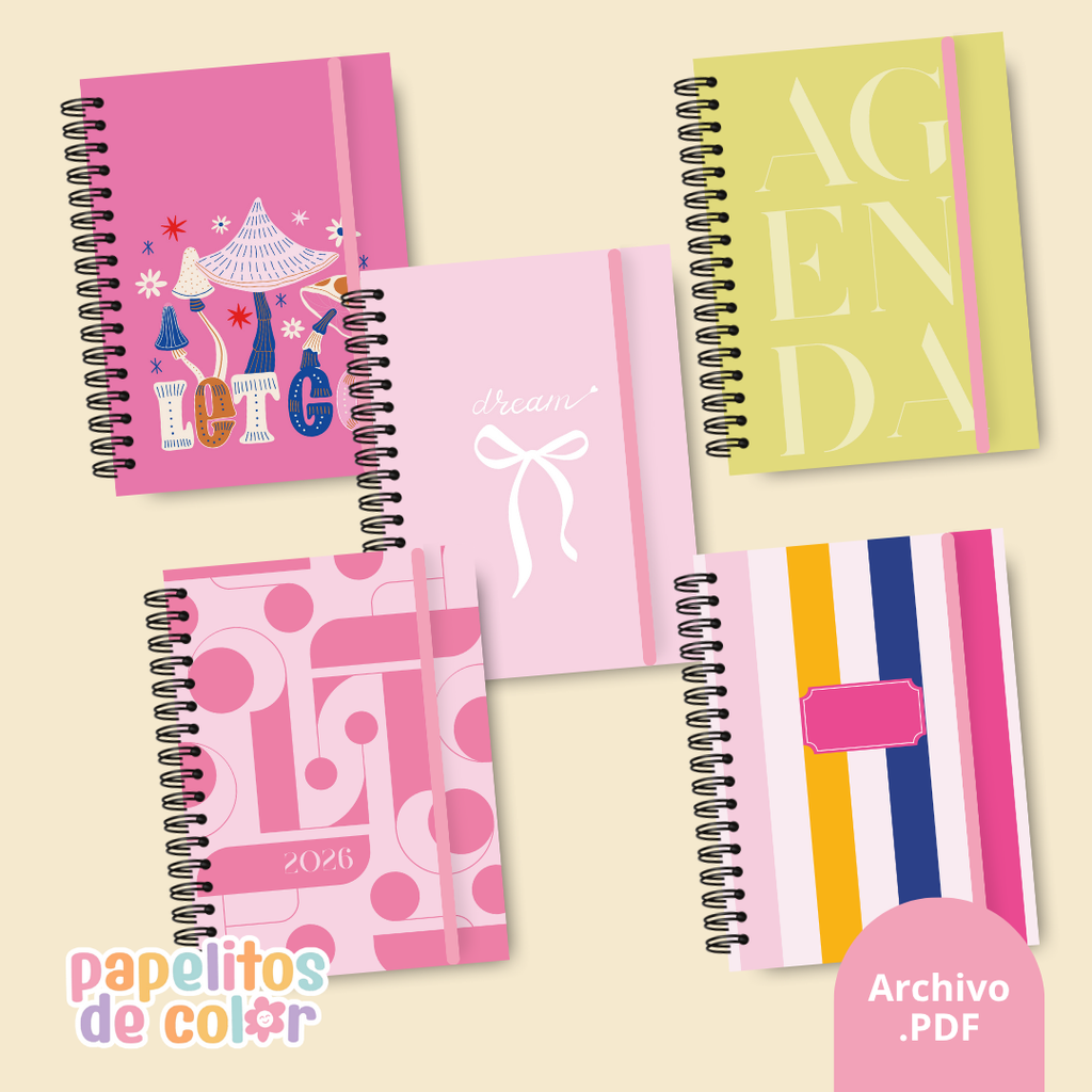 🌷 Pack de 27 Portadas – Kit 16