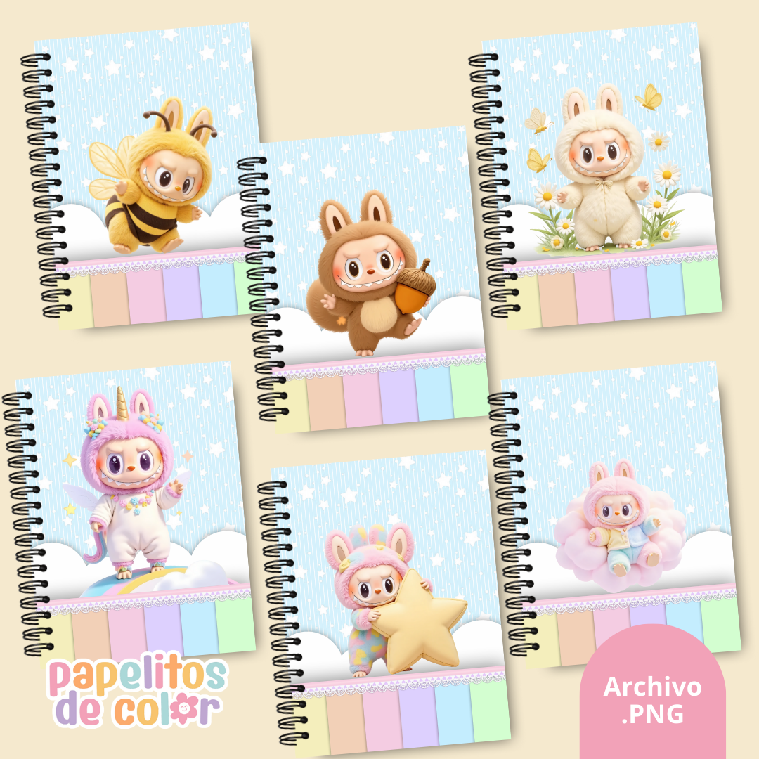 📚✨ Combo Portadas Personajes – Vol. 5 🎨💖