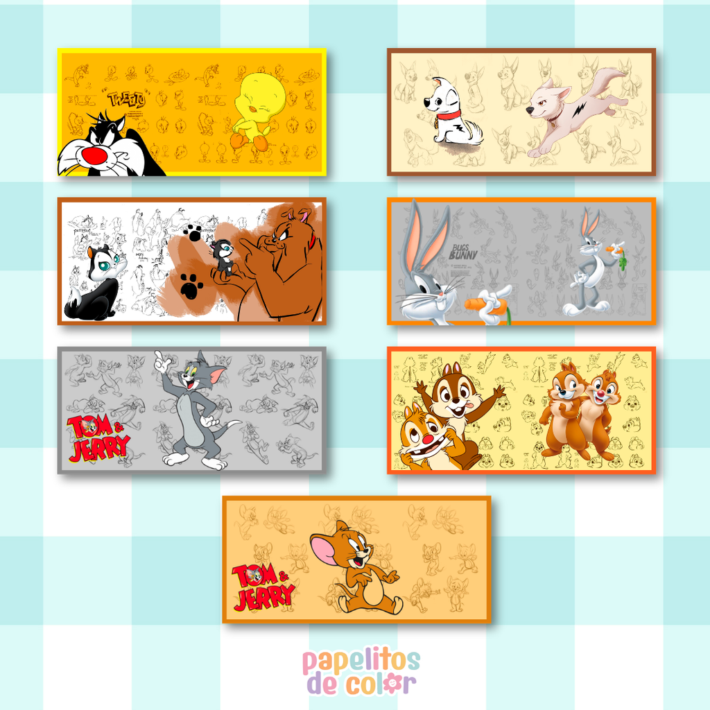 ☕🎨 Diseños para Tazas – Personajes Vol. 2 ✨💖