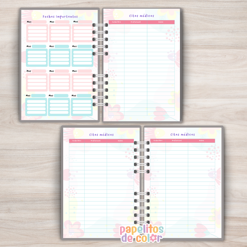✨Agenda Planner Floral 2027 🌸