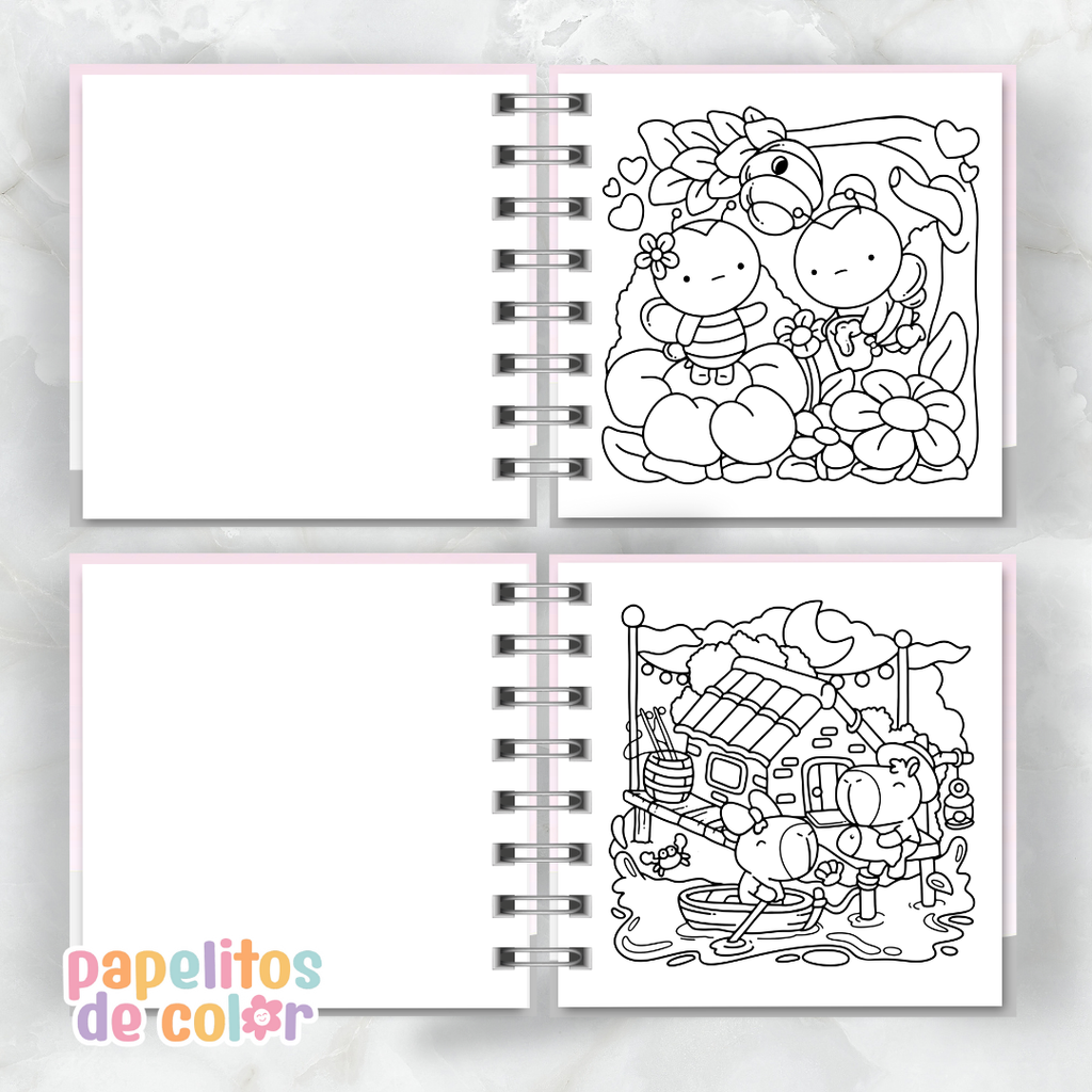 💕Love Is In The Air – Libro para Pintar💕