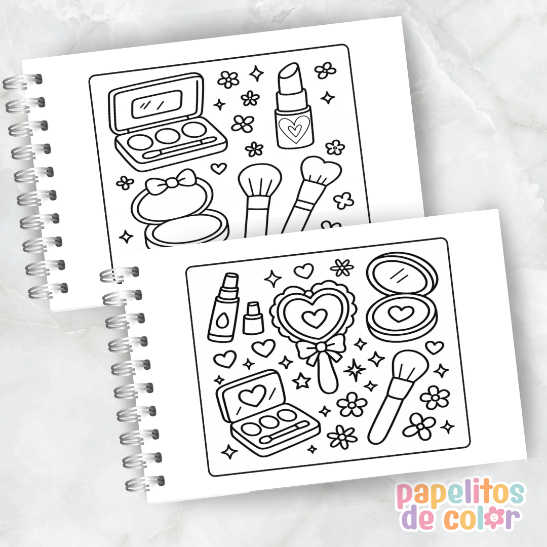 💄 Libro para pintar Make Up 💄