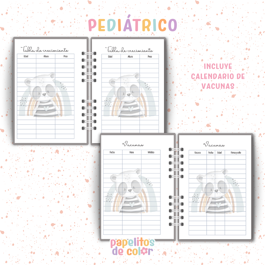 🧸 Cuaderno Pediátrico - Teodoro🤎
