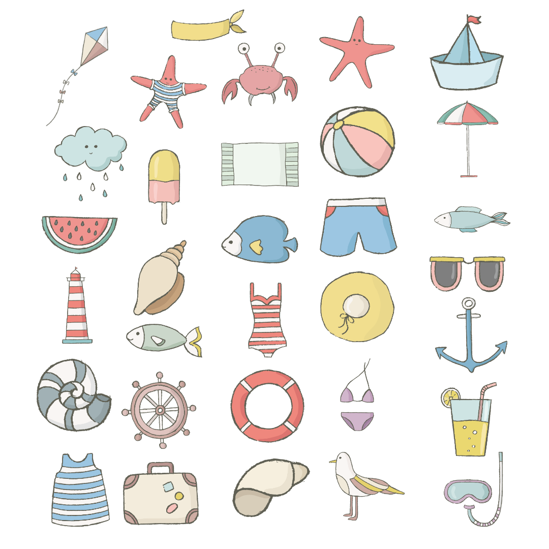 🌊 Colección Mar Cute 🐚✨
