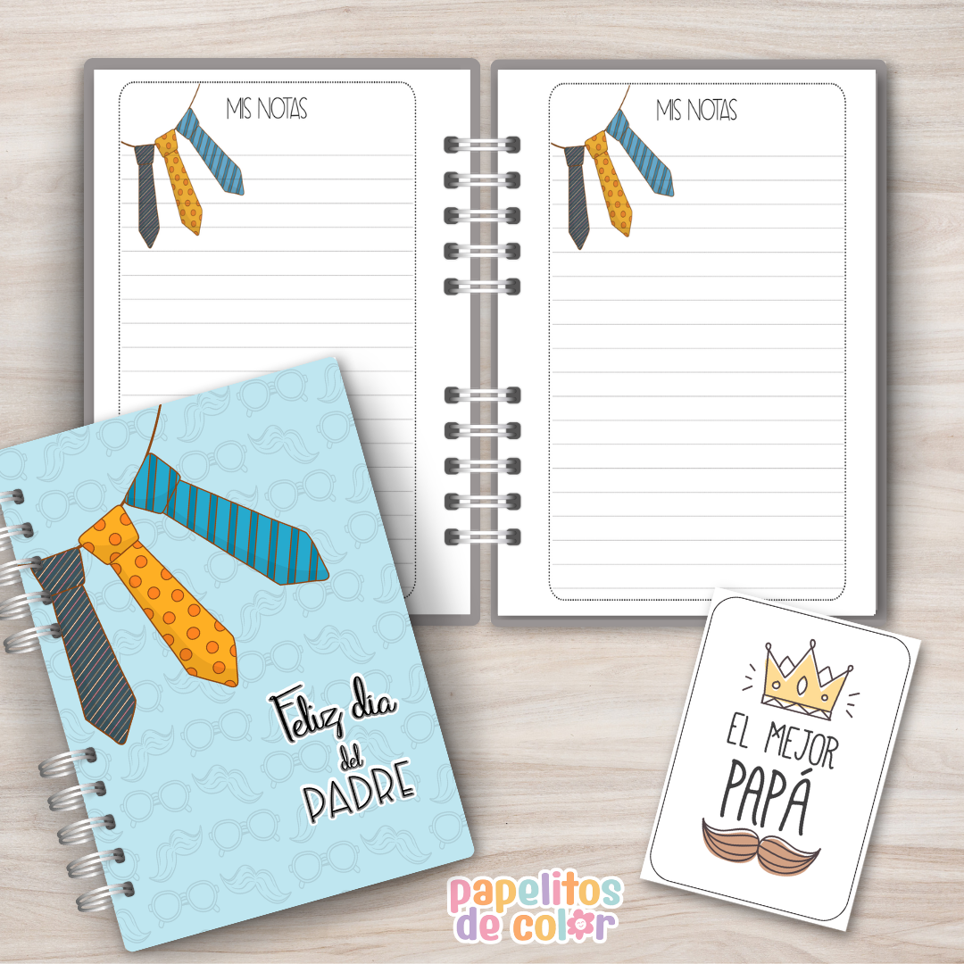 💙✨ Combo Cuadernos Día del Padre ✨📘