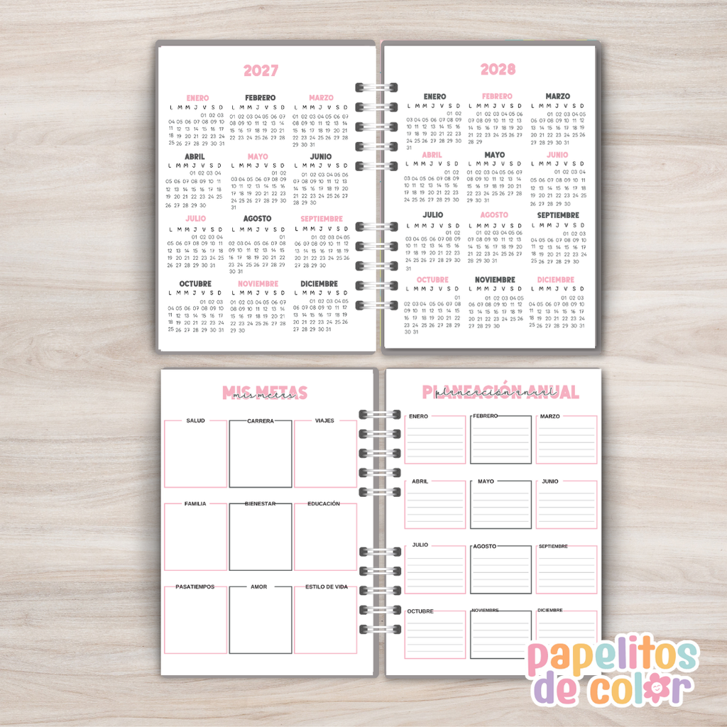 🦩 Agenda Semanal Flamingo 2027 ✨