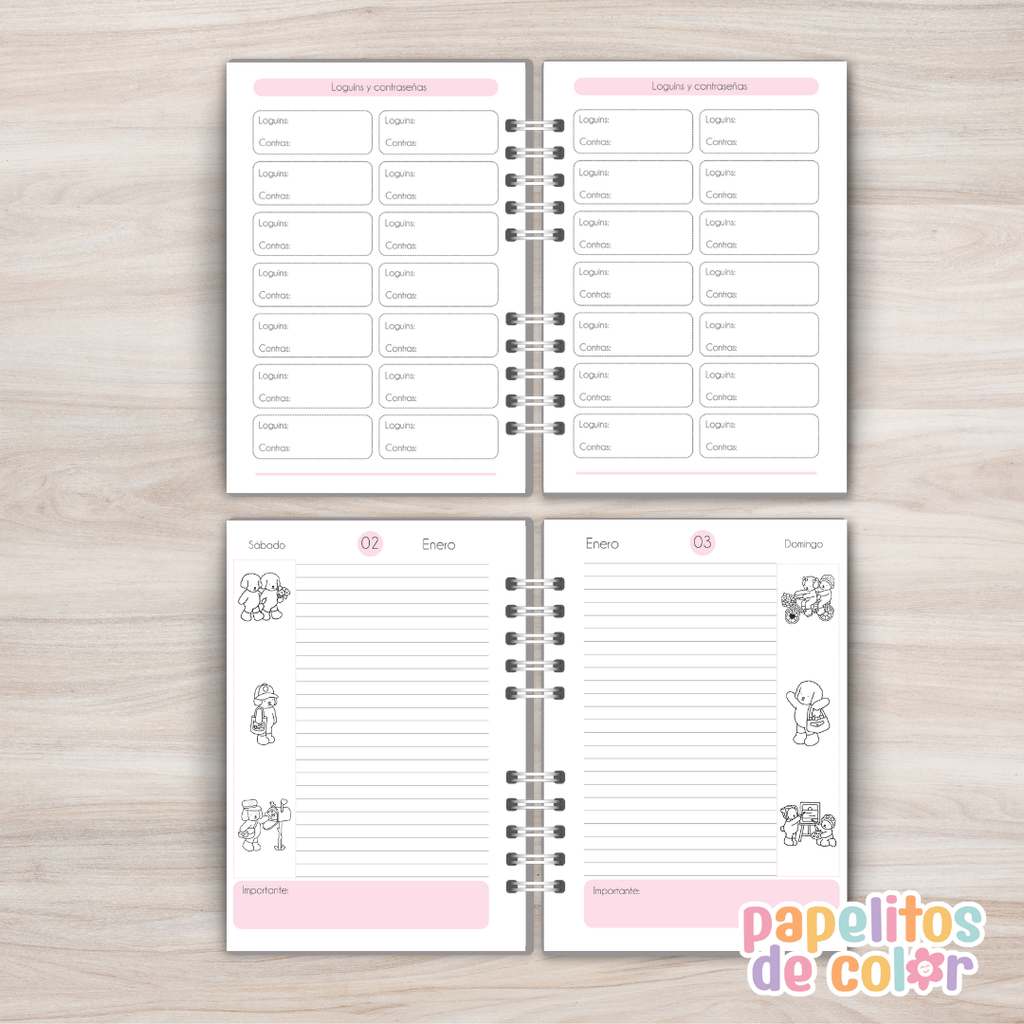 ✨Agenda Diaria Bobbie Goods 2027🐻