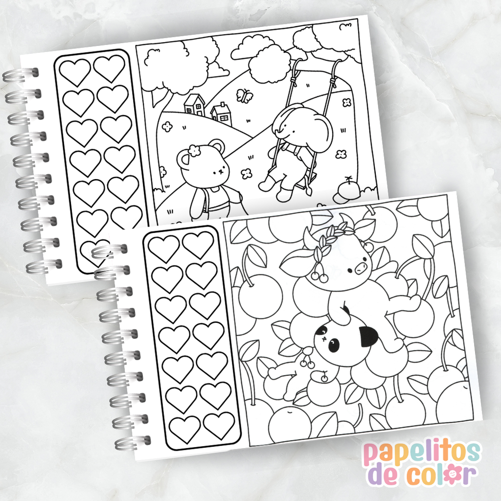 🍓 Libro para Pintar - Berrie 🐰