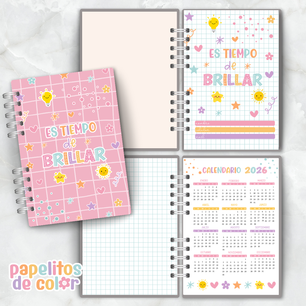 🩷Agenda Semanal - Papelitos⭐