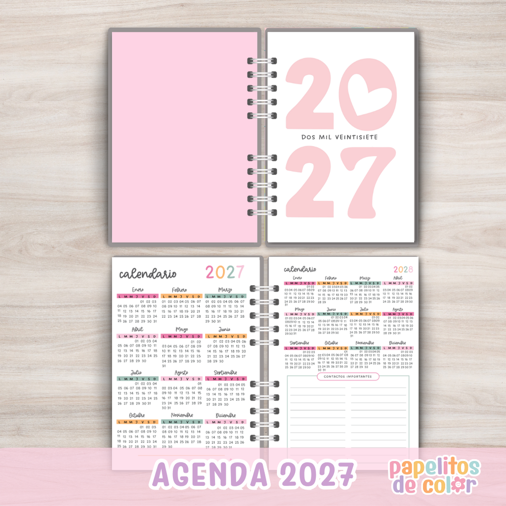 ✨Agenda Allegra 2027 - Diaria✨