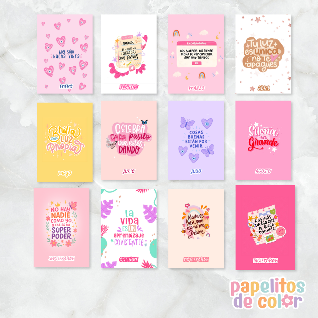 📅 Pack 1 – Portadas Mensuales✨