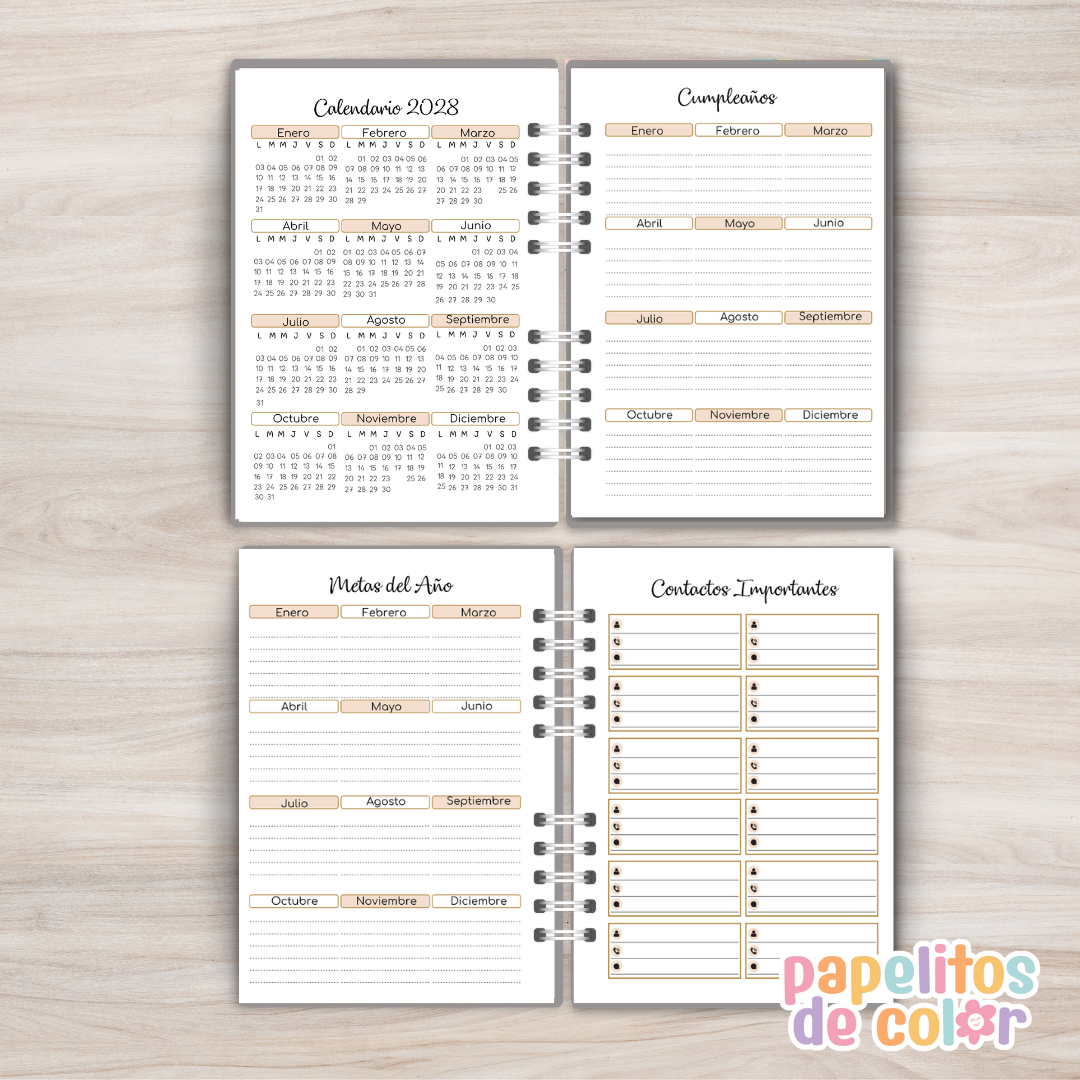 📔 Agenda Ginevra Diaria 2027 ✨