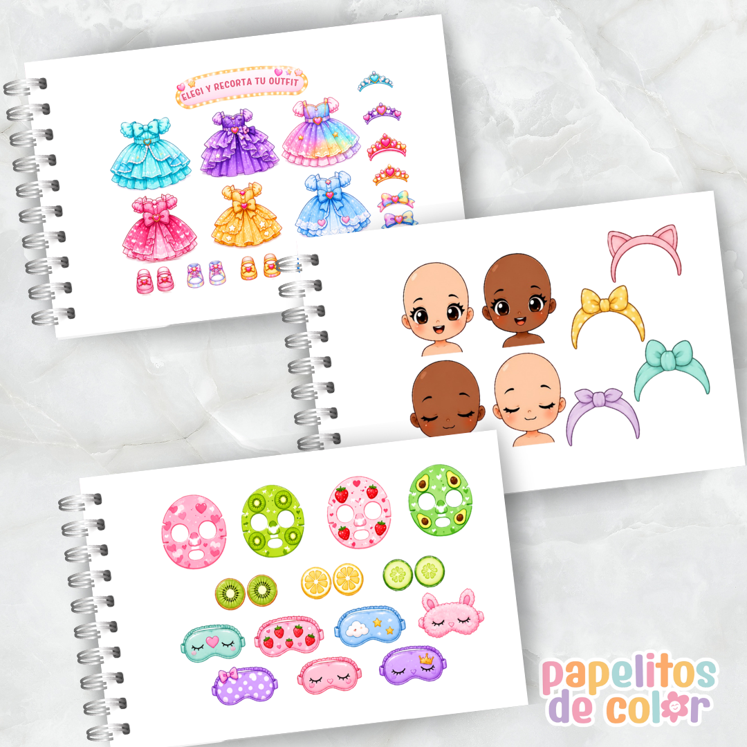 💖👠 ¡Paper Dolls Mini Diva! ✨🎀
