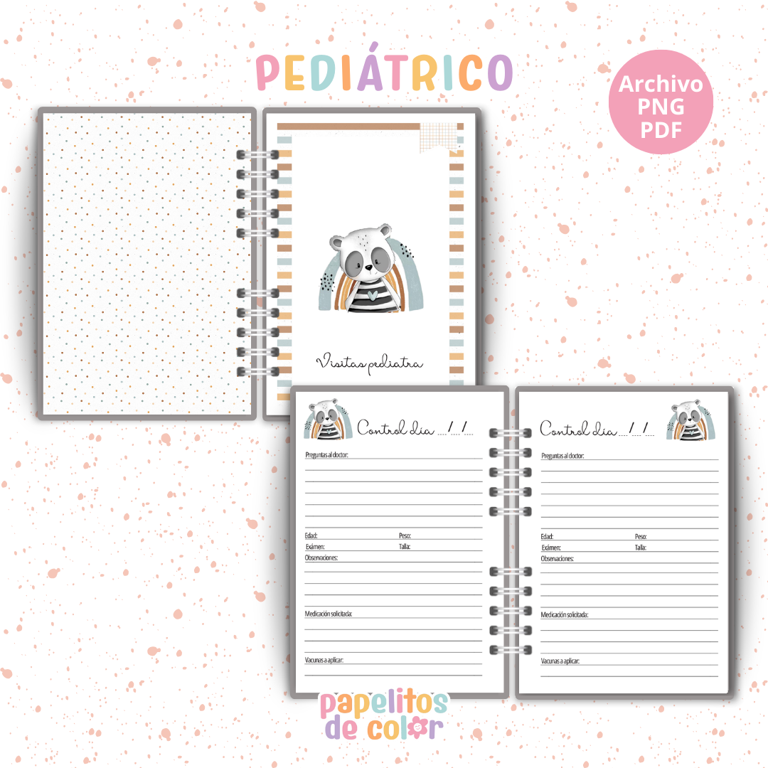 🧸 Cuaderno Pediátrico - Teodoro🤎
