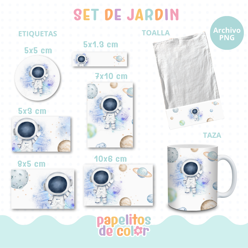 🌸26 - Set Jardín Cute🌿