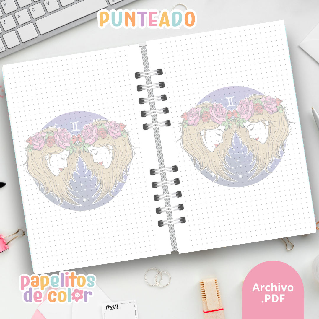 ♈ Interiores Cuadernos Zodiaco