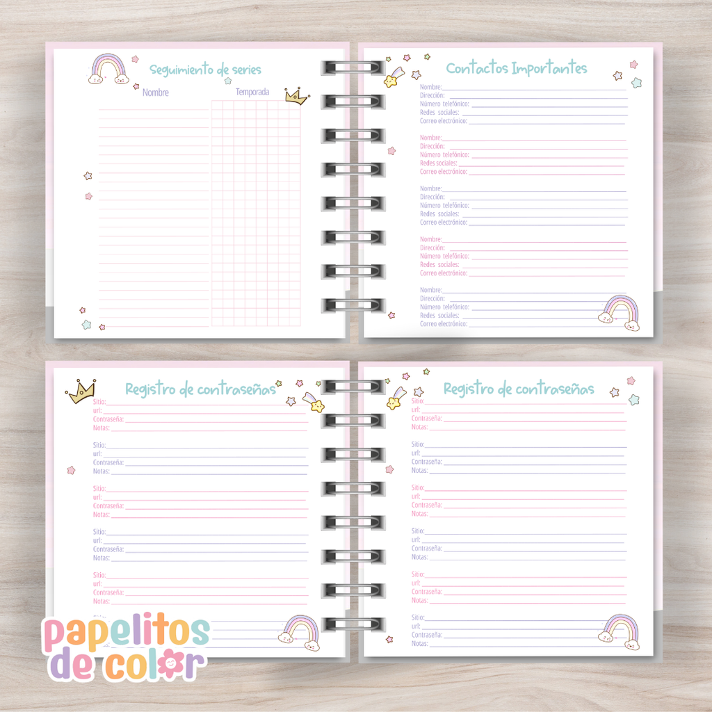 Agenda Pastel 2027 (15x15 cm) 🌸✨