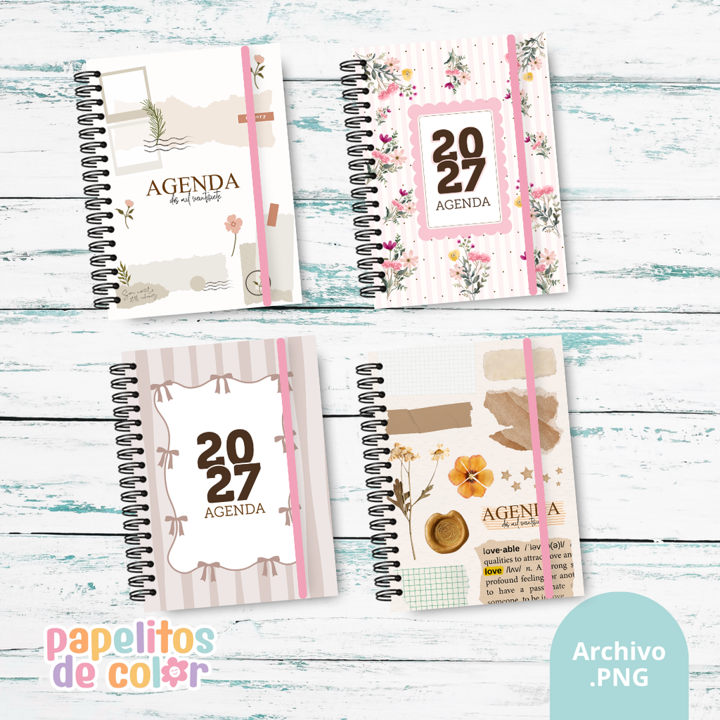 ✨📒 Pack de 17 Portadas – Kit 35 ✨💖