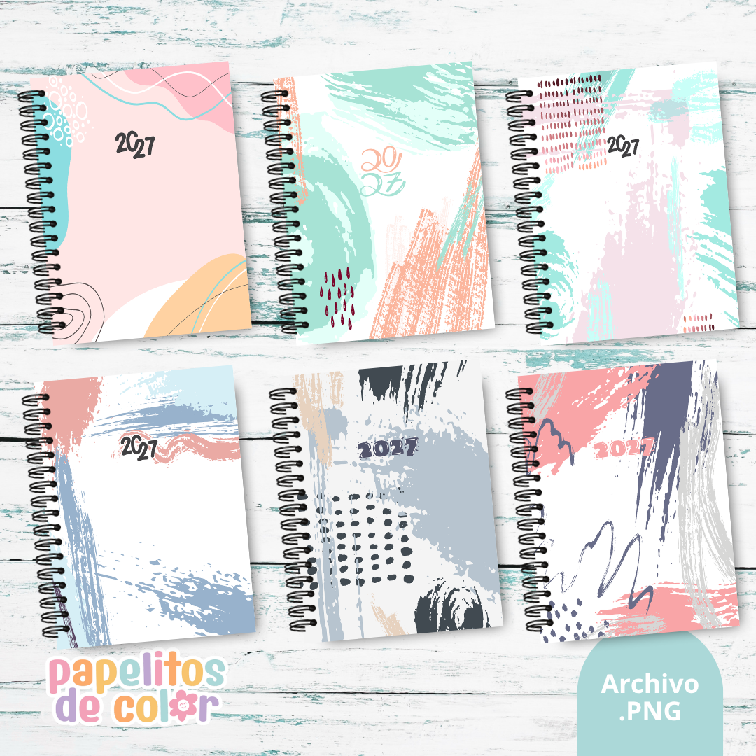 📒 Pack de 25 Portadas – Kit 43 ✨