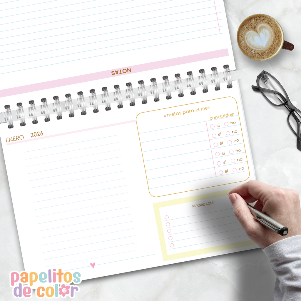 💕📒 Combo Comforta – Organización con estilo 📒💕