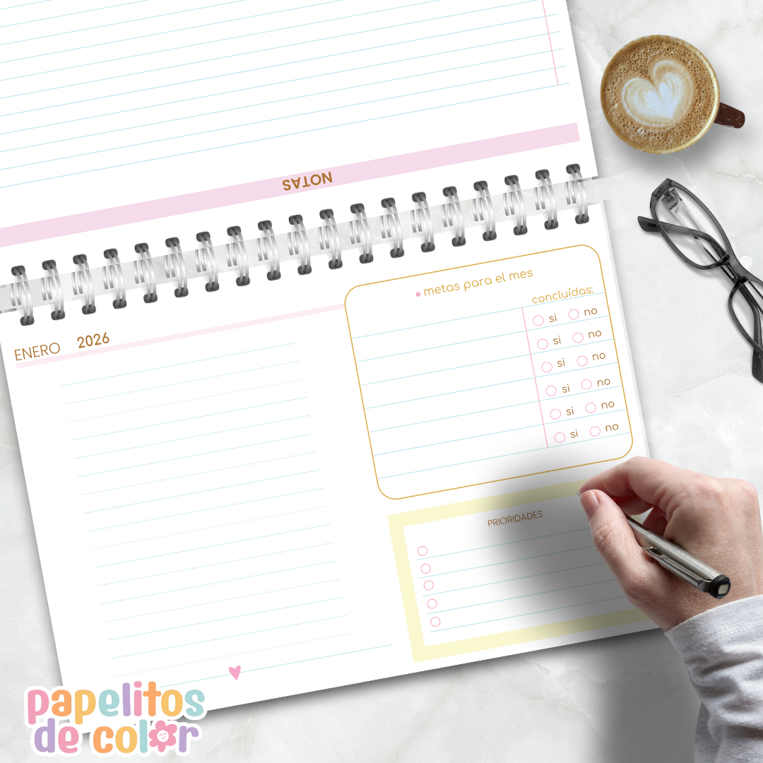 💕📒 Combo Comforta – Organización con estilo 📒💕