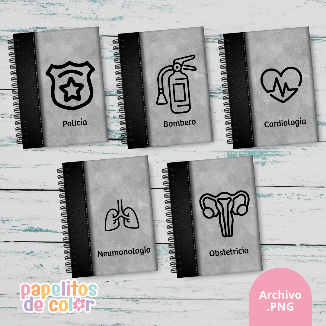 ✨ Pack de Portadas Profesiones Vol. 5 💼