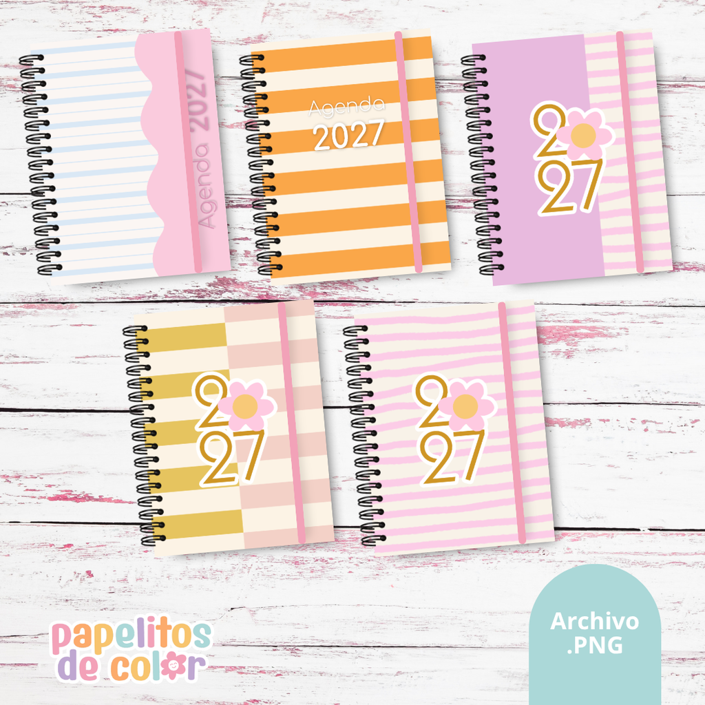 ✨ Pack 25 Portadas – Comforta 2027✨