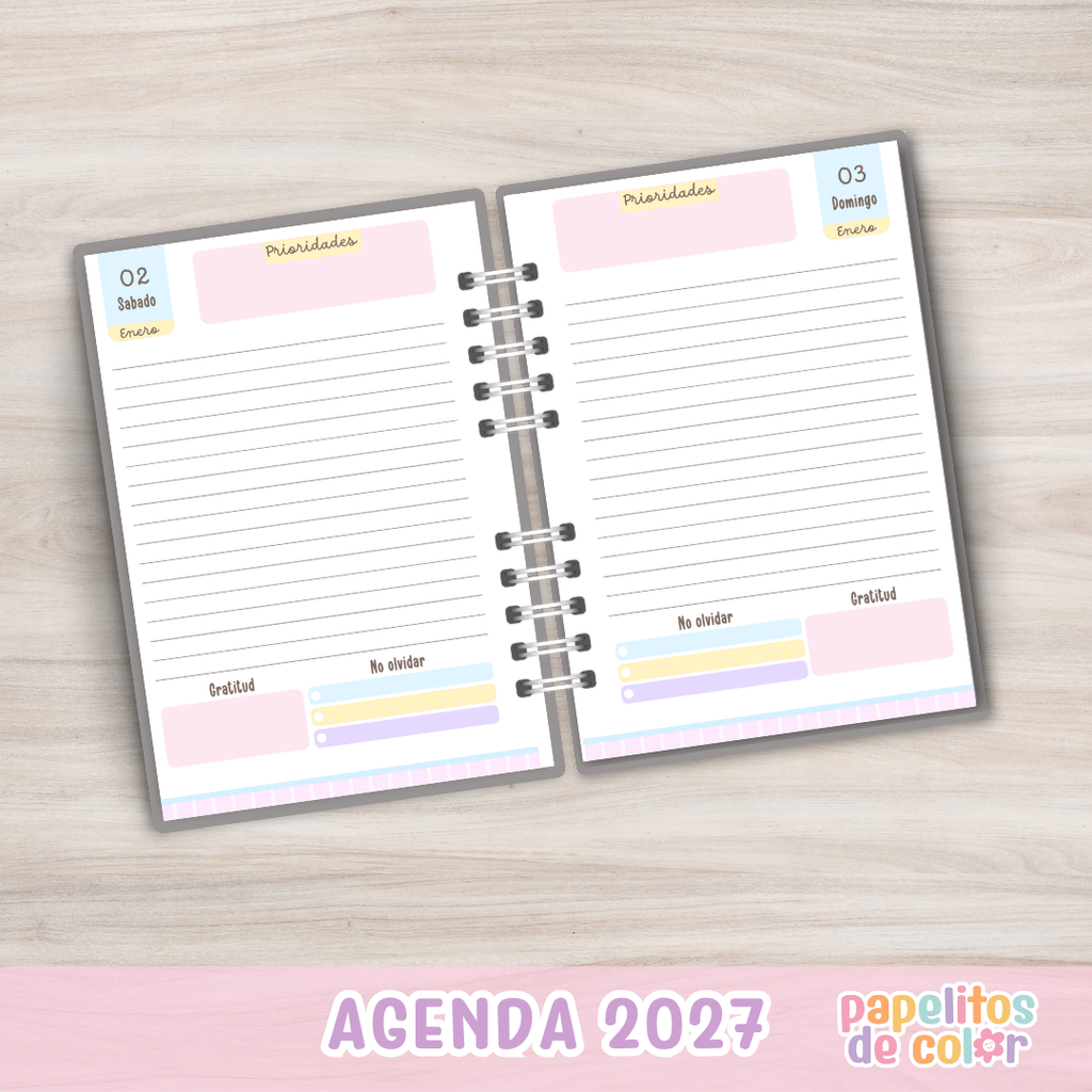 📅 Agenda 2027 - Límite ✨