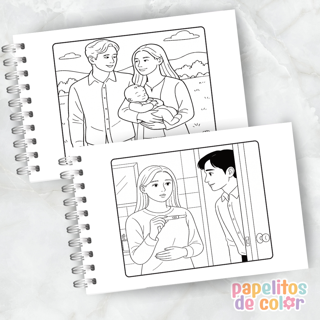 🎶 Libro para pintar La Reina de las Lágrimas 🎨