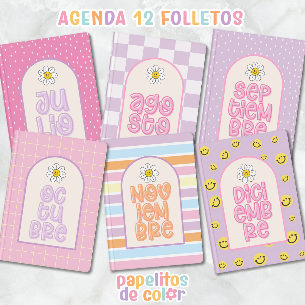 🌷 Agenda Delicada – Estilo Folleto 2027 🌷