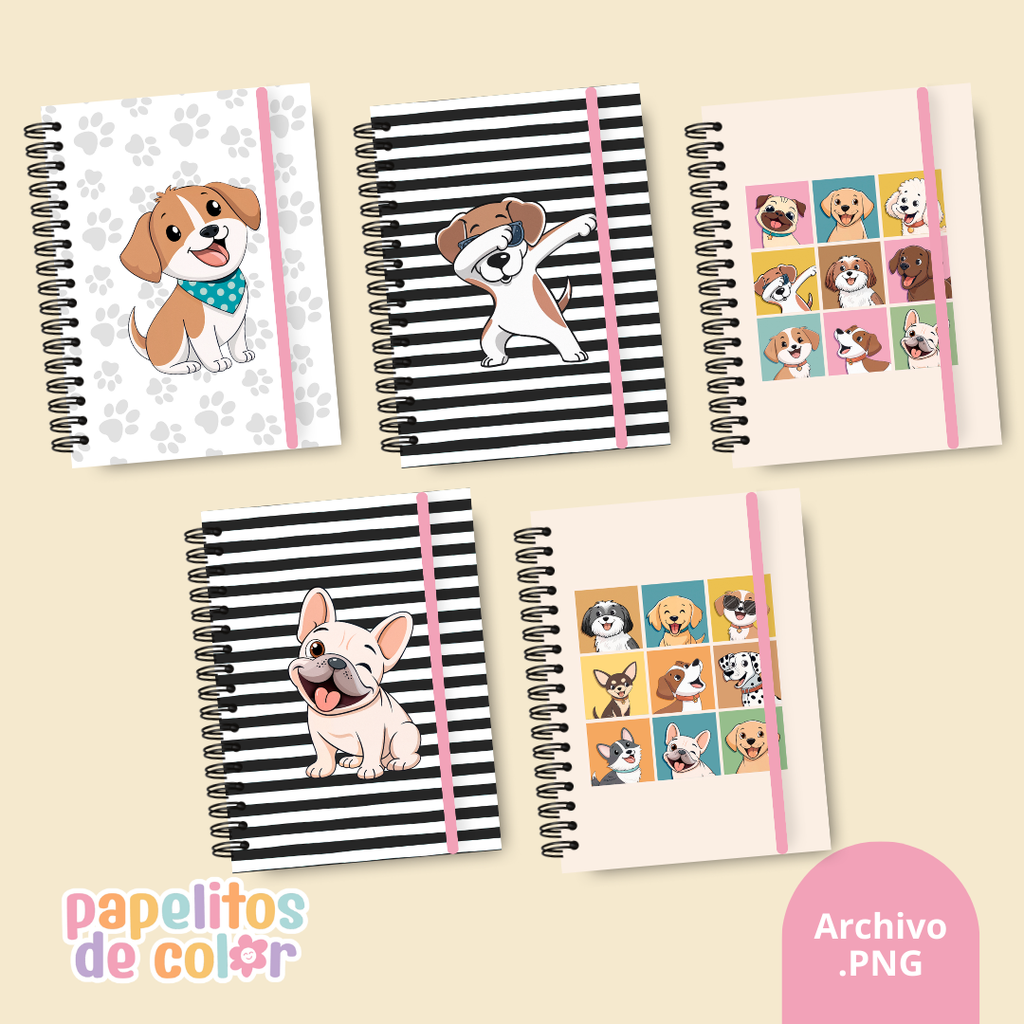 🐾 Pack de 31 Portadas - Kit 27🐶🐱
