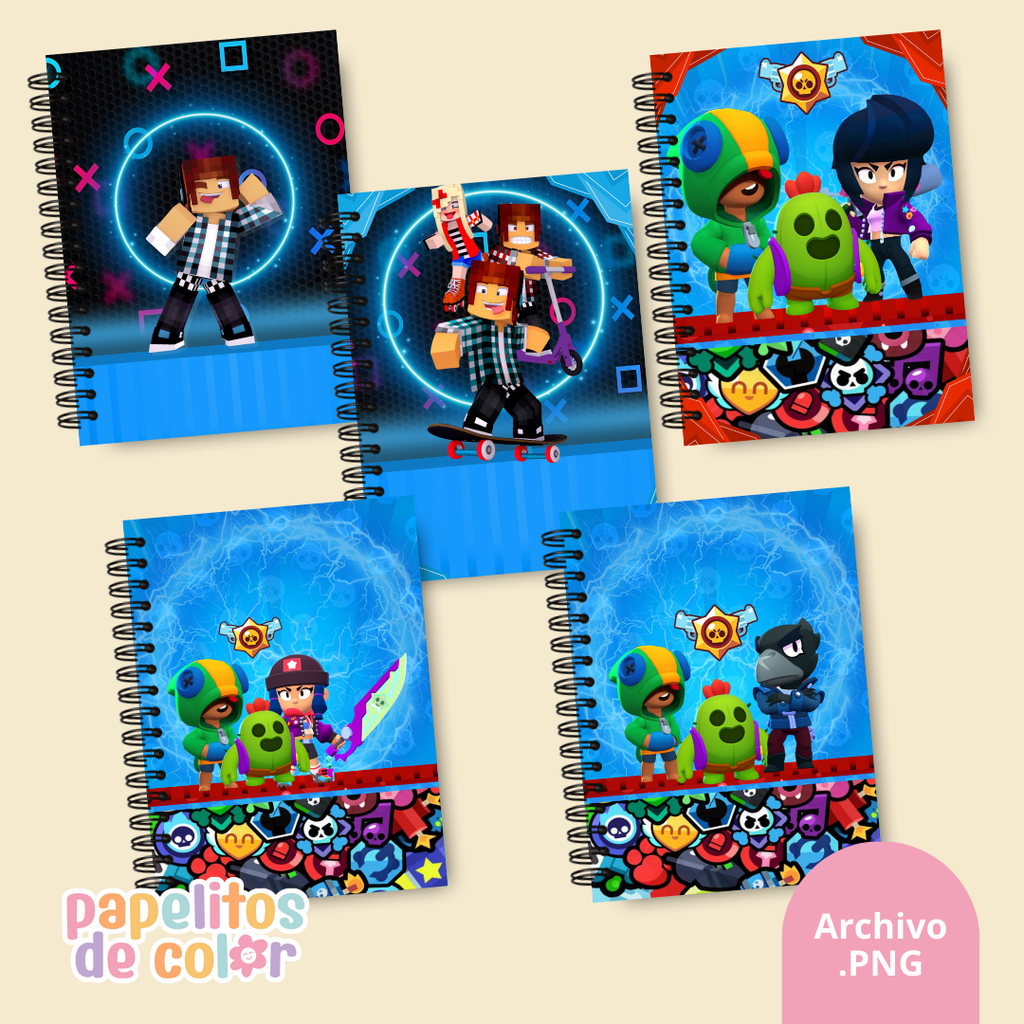 📚✨ Combo Portadas Personajes – Vol. 7 🎨💖