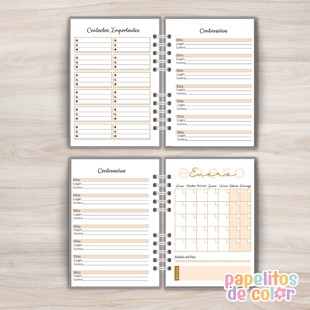 📔 Agenda Ginevra Diaria 2027 ✨