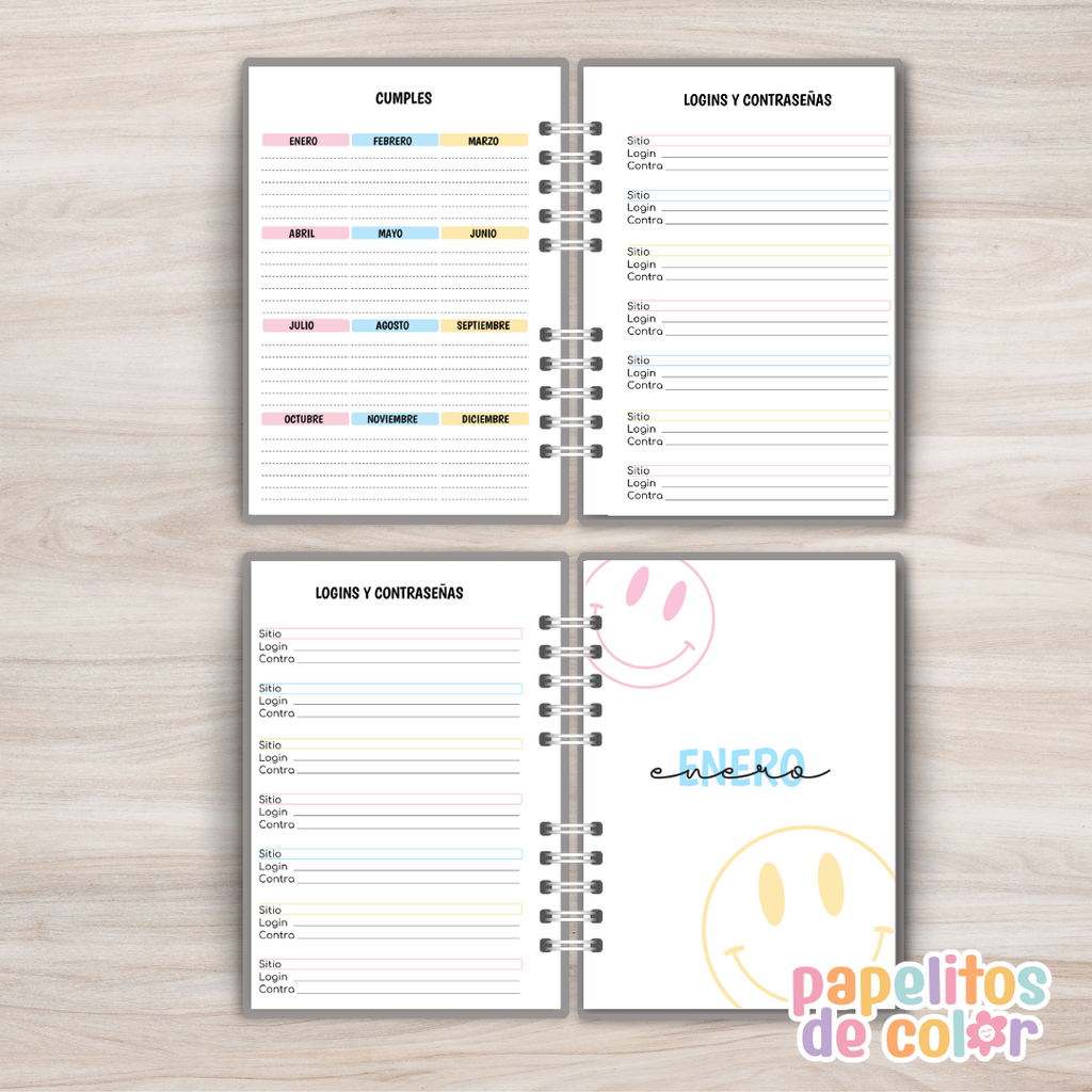 😊 Agenda Smile Diaria 2027  ✨