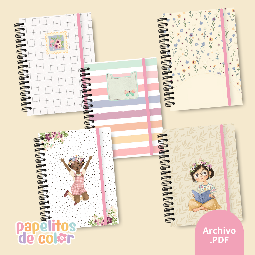 🌸 Pack 25 Portadas – Kit 12 🌸