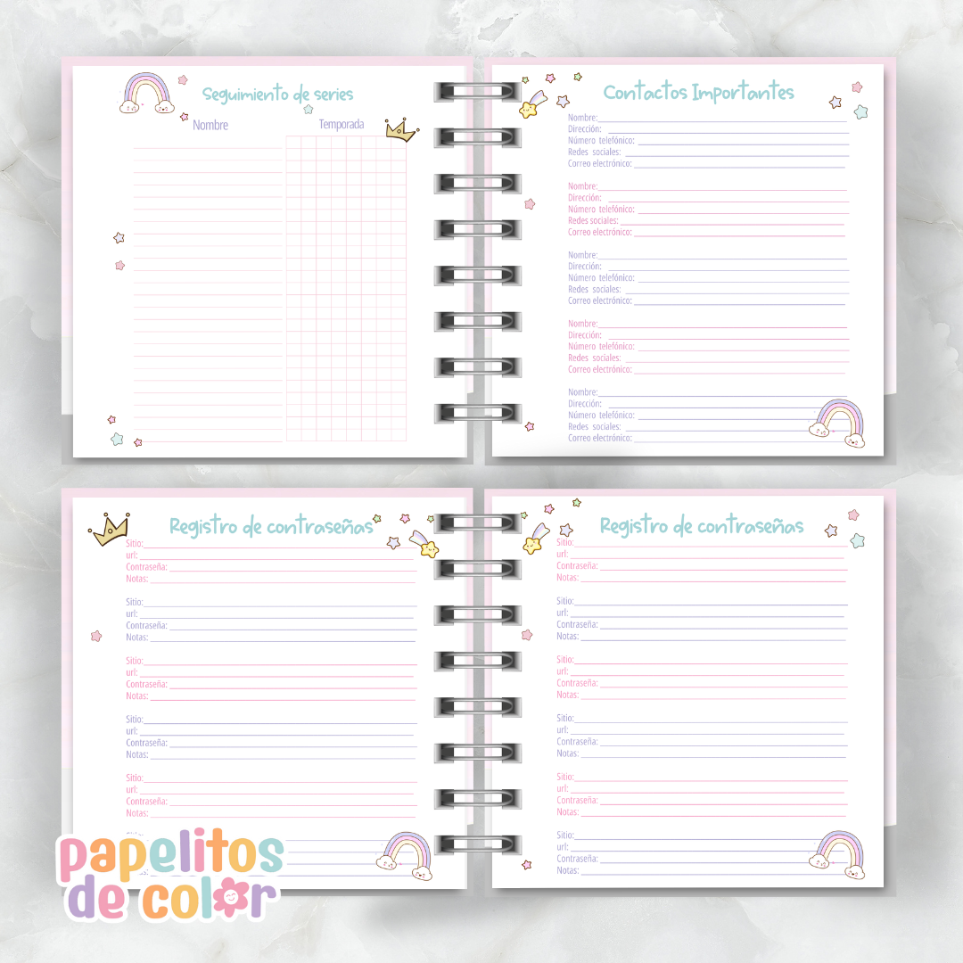 Agenda Pastel 2026 (15x15 cm) 🌸✨