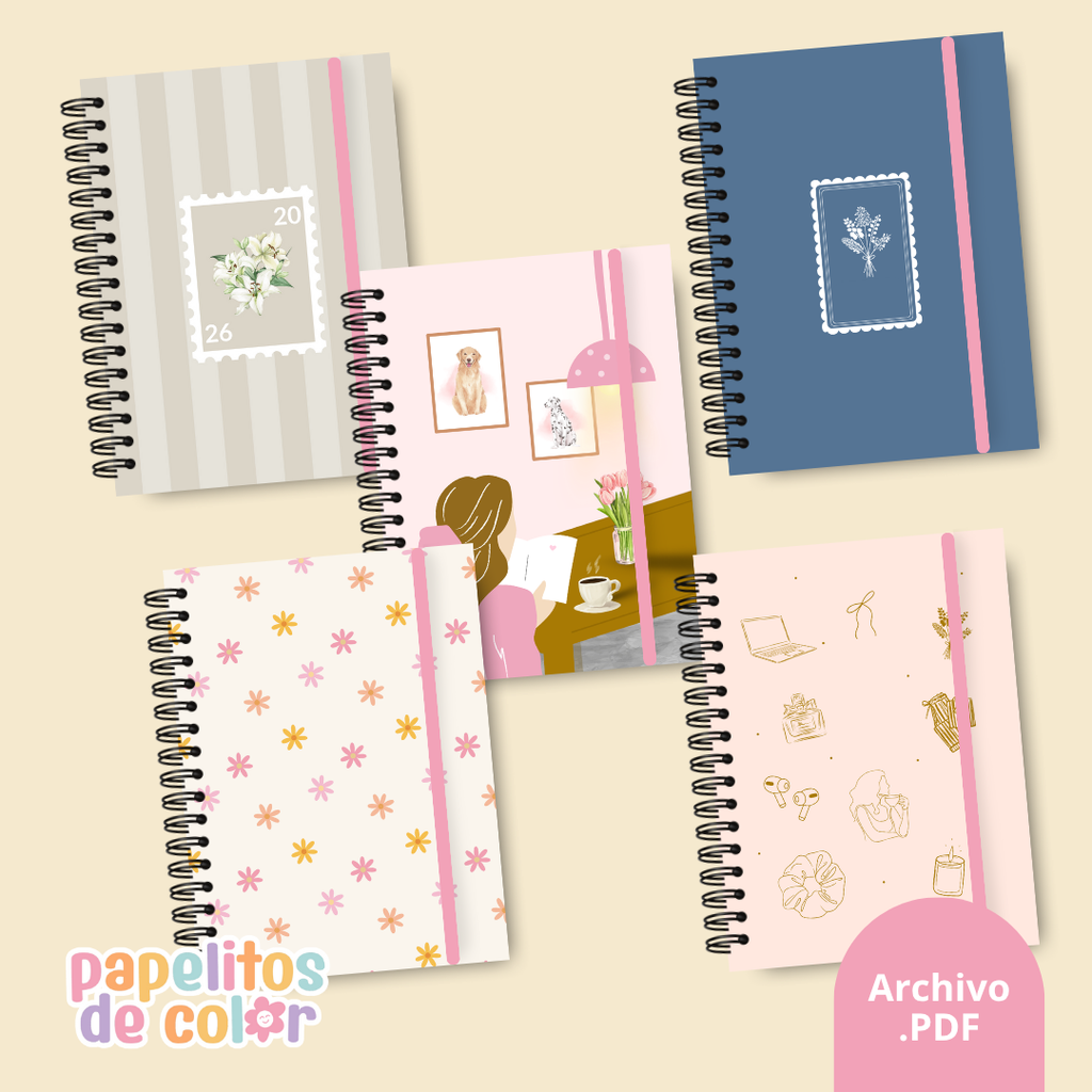 🌷 Pack de 27 Portadas – Kit 16